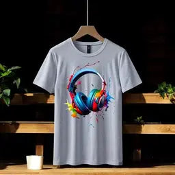 Men's Graphic Sublimation Jersey T-Shirt - 1 Pc Round Neck - Casual Wear